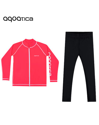 아쿠아티카 아동 래쉬가드 AQAJJ453+워터레깅스 2피스(only one) AQAJJ453+AQA415