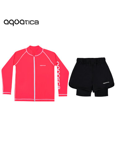 아쿠아티카 아동 래쉬가드 AQAJJ453+AQA420 반바지3부워터레깅스(only one) AQAJJ453+AQA420