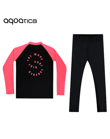 아쿠아티카 아동 래쉬가드 AQAJTS502+워터레깅스 2피스(only one) AQAJTS502+AQA415