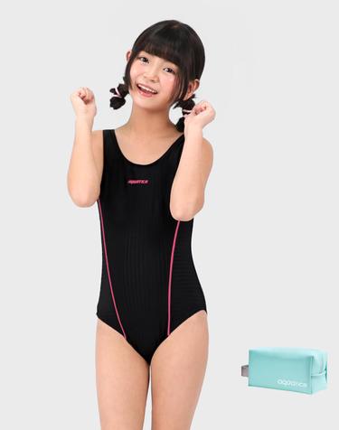아쿠아티카 여아동 실내수영복 AQA502 파우치2종세트 AQA502파우치2종세트
