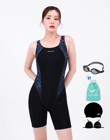 아쿠아티카 여성 실내수영복 AQA49242 일반용수경6종세트 AQA49242-1