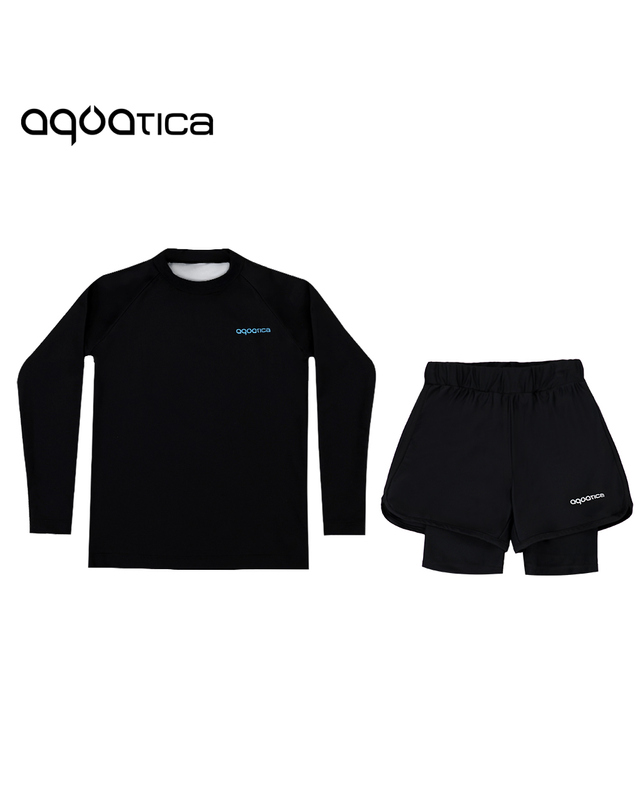 아쿠아티카 아쿠아티카 아동 래쉬가드 AQA390+AQA420 반바지3부워터레깅스(only one) AQA390+AQA420 착용컷