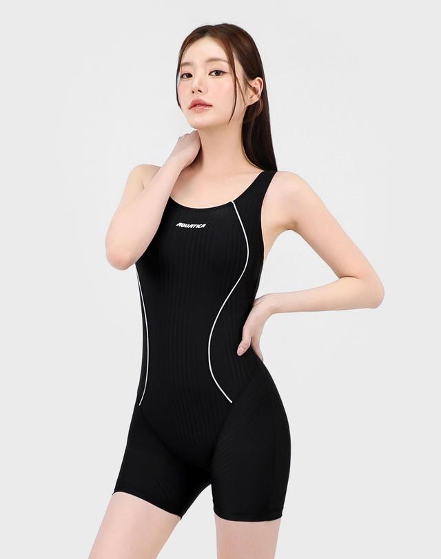 아쿠아티카 아쿠아티카 여성 U백 반신 수영복 AQA29360 일반용수경 파우치 코클립 7종세트 AQA29360파우치세트 착용컷