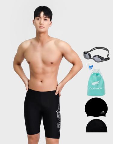 아쿠아티카 남성 실내수영복 BBF02 일반용수경6종세트