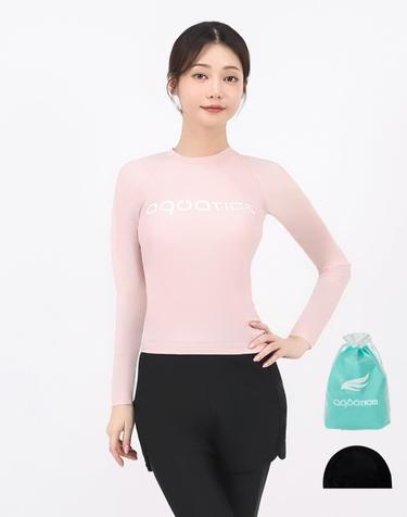 아쿠아티카 여성 래쉬가드 AQAWTS23007+WL 레깅스반바지세트