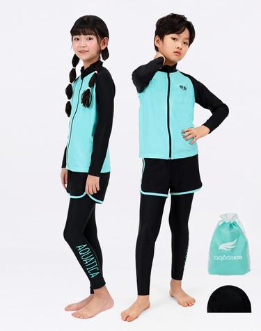 아쿠아티카 아동 래쉬가드 집업 AQA337 스판수모3종세트 AQA337