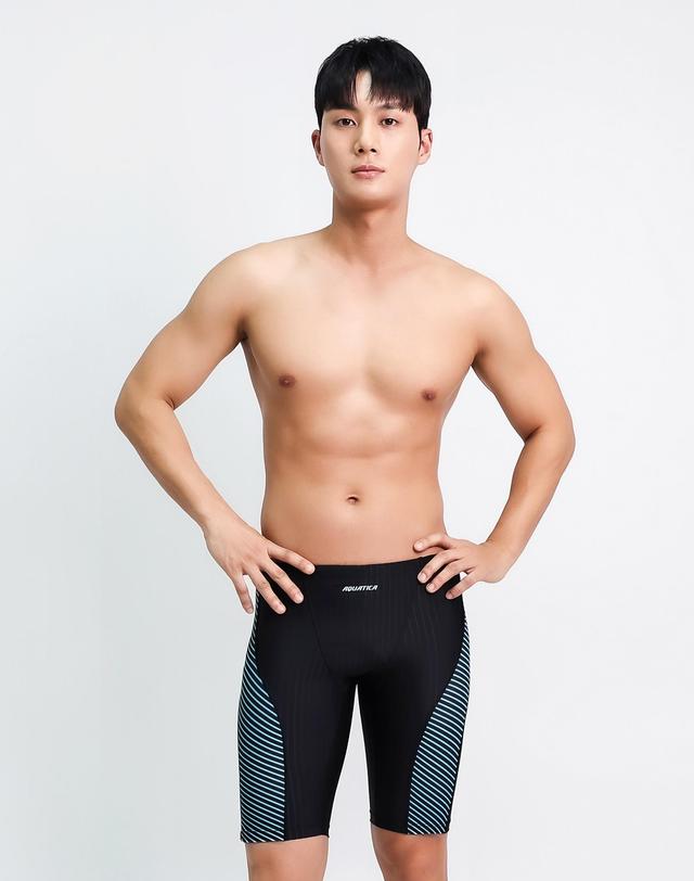 아쿠아티카 아쿠아티카 남성 실내수영복 BBF18 선수용수경6종세트 착용컷