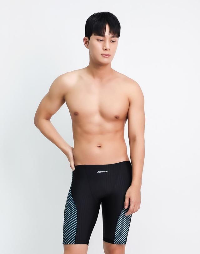 아쿠아티카 아쿠아티카 남성 실내수영복 BBF18 선수용수경6종세트 착용컷
