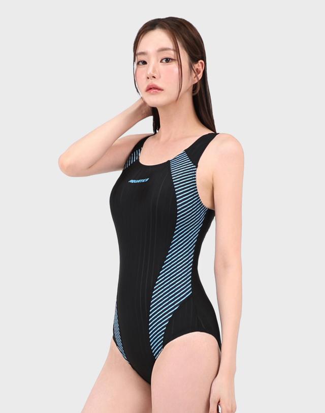 아쿠아티카 아쿠아티카 여성 실내수영복 AQA1376 단품3종세트 착용컷