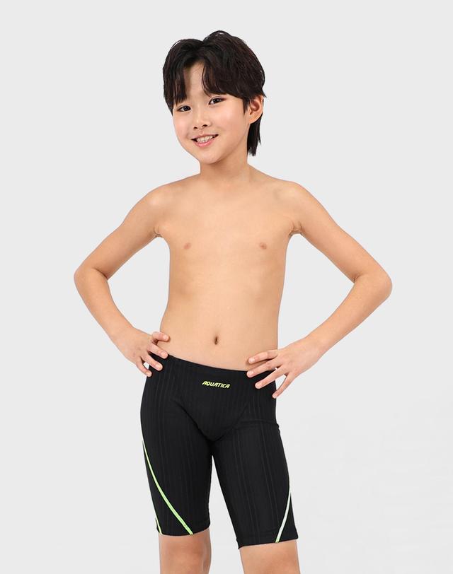 아쿠아티카 아쿠아티카 남아동 수영복 AQAJB494 스판수모3종세트 착용컷