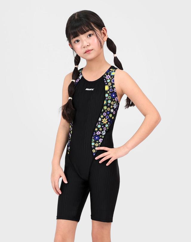 아쿠아티카 아쿠아티카 여아동 실내수영복 AQAJN105 비닐백세트 착용컷