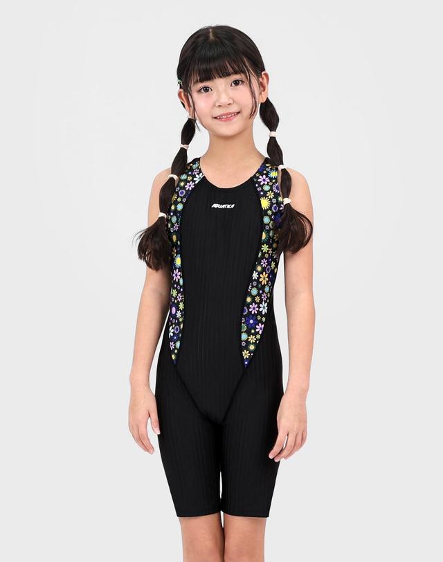 아쿠아티카 아쿠아티카 여아동 실내수영복 AQAJN105 비닐백세트 착용컷