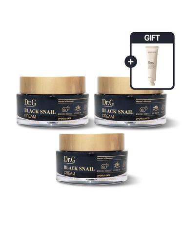 닥터지 블랙 스네일 크림 50ml 3개 + 붐디아다 아이크림