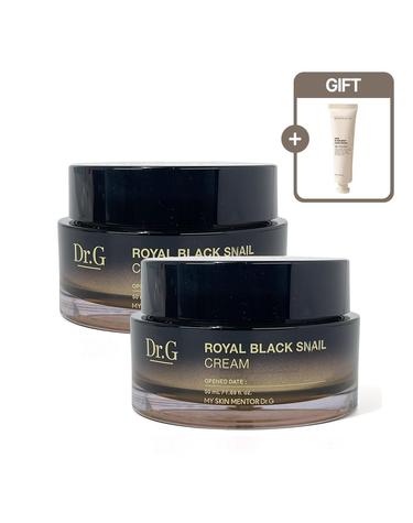 닥터지 로얄 블랙 스네일 크림 50ml 2개 + 붐디아다 아이크림
