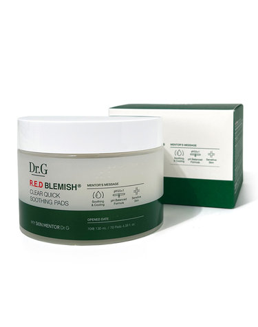 닥터지 레드 블레미쉬 클리어 퀵 수딩 팩 70매