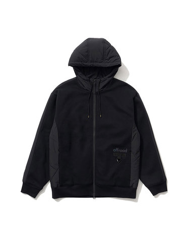[OFFROAD] 면 우븐배색ZIP 후드티_5IF6009