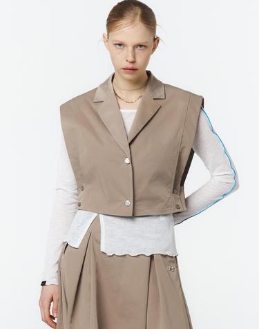 [OFFROAD] 여성 테일러드 VEST (베이지)_5LB1431