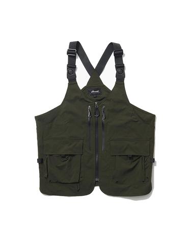 [OFFROAD] 나일론 ZIP포켓 베스트 (카키)_5IE1405