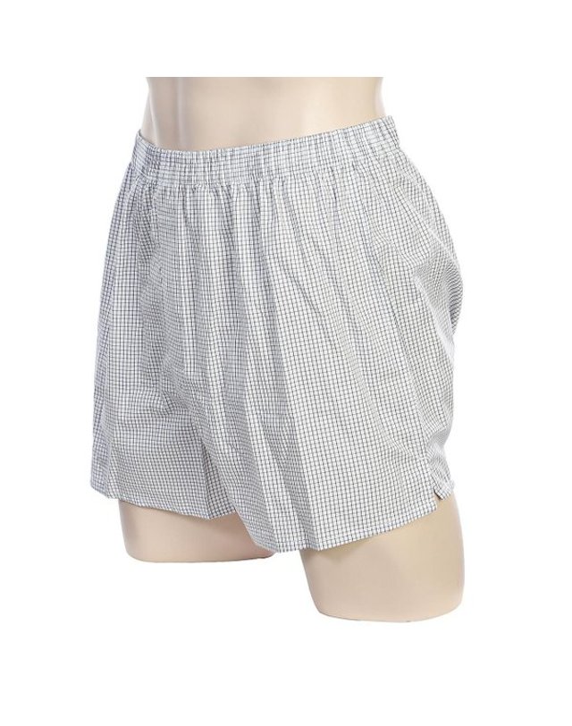 바바라 BARBARA [갤러리아] [barbara]순면 잔체크나염 남성트렁크 AMT4908T NAVY 착용컷