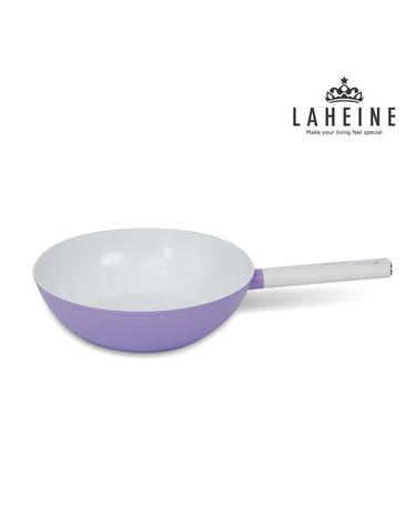 [라헨느] 더 퀸 포토프 퍼플 세라믹 IH WOK 28cm
