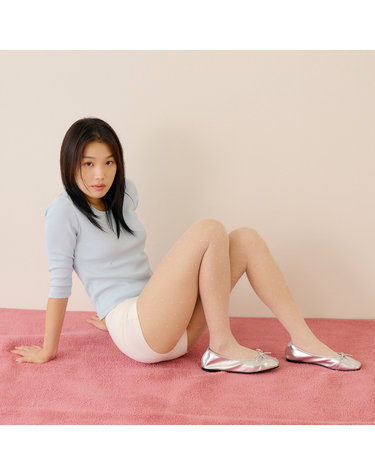 넉넉 시스루 도트 스타킹