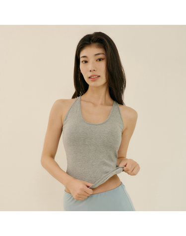 히트터치 홀터넥 기모 브라탑