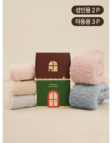 마른파이브 넉넉 하우슬립 수면양말 패밀리 세트