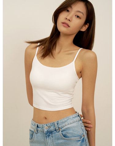 캡내장 브리즈 모달 크롭 끈나시