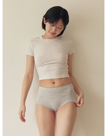 [4SET] 하이웨스트 샘방지 위생 팬티