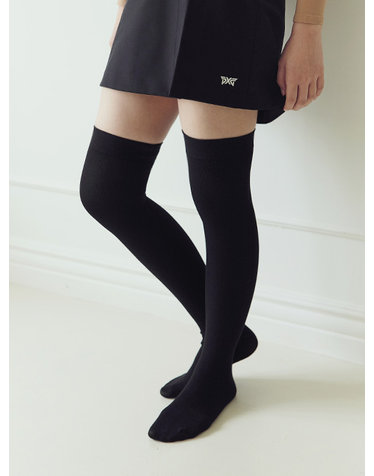 넉넉 소프트 코튼 롱 오버 니삭스