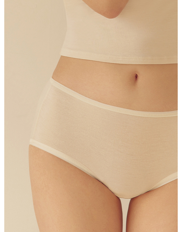 마른파이브 [2SET] 쉬어 팬티 모달 착용컷