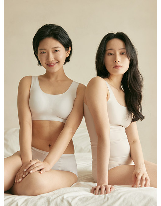 마른파이브 쉬어패드 슬림 착용컷