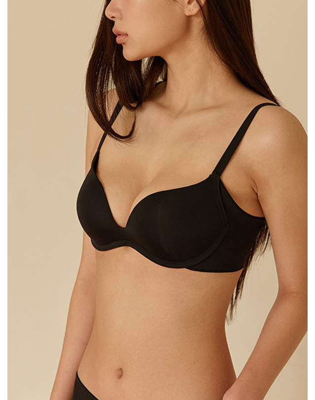 마른파이브 쉬어 브라 서포트 푸쉬업 착용컷