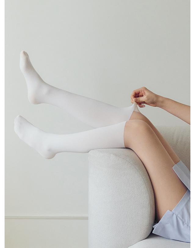 마른파이브 넉넉 UV 차단 올풀림방지 니삭스 골프 스타킹 착용컷