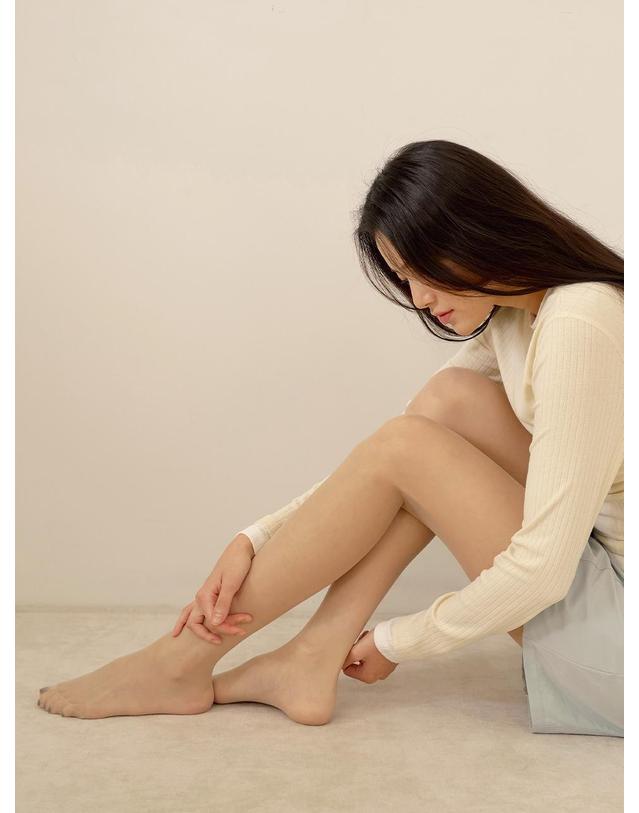 마른파이브 [3SET] 넉넉 빅사이즈 팬티스타킹 20D 착용컷