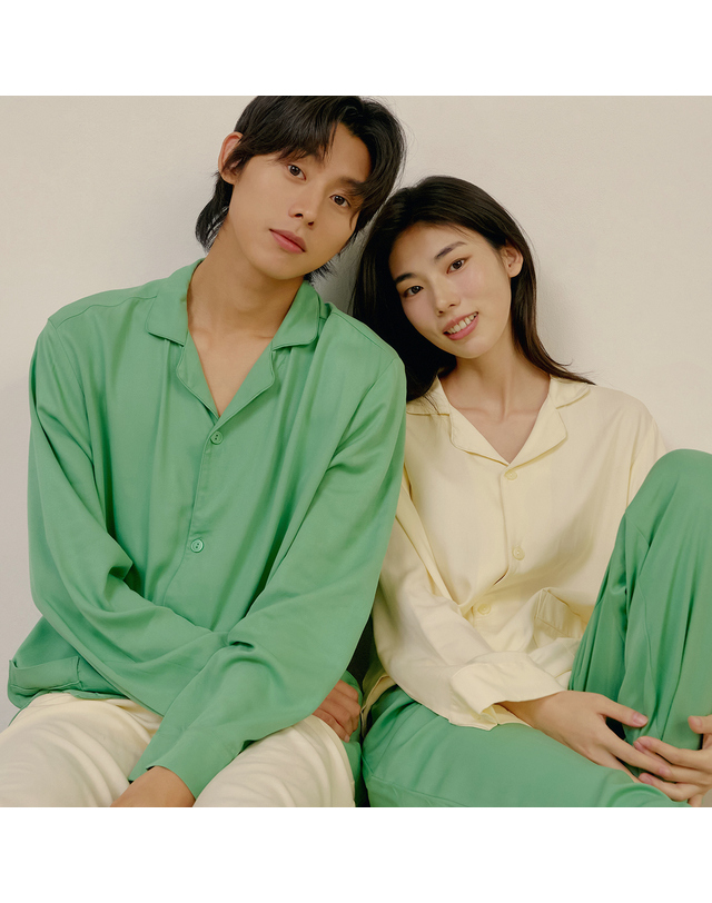 마른파이브 스너글리 모달 파자마 믹스 앤 매치 착용컷
