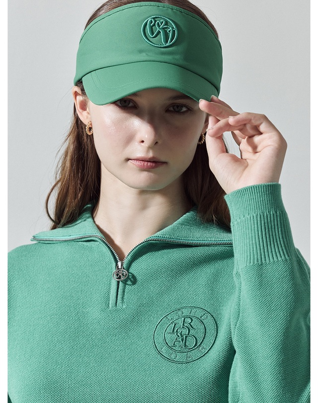 로드로아르 썬바이저 GREEN 착용컷