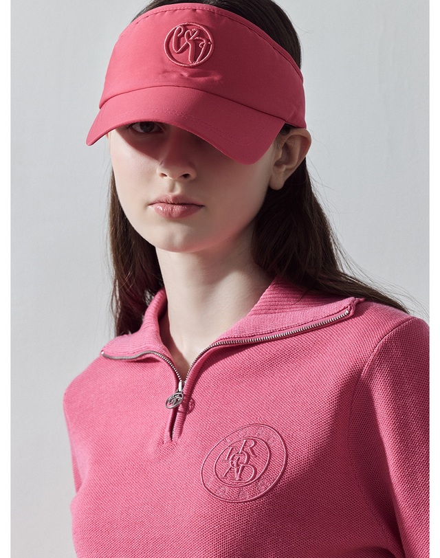 로드로아르 썬바이저 PINK 착용컷