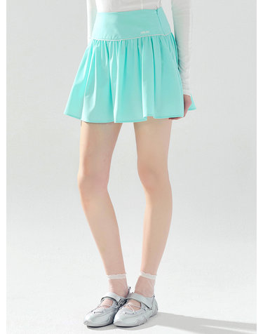 더블 셔링 스커트 MINT