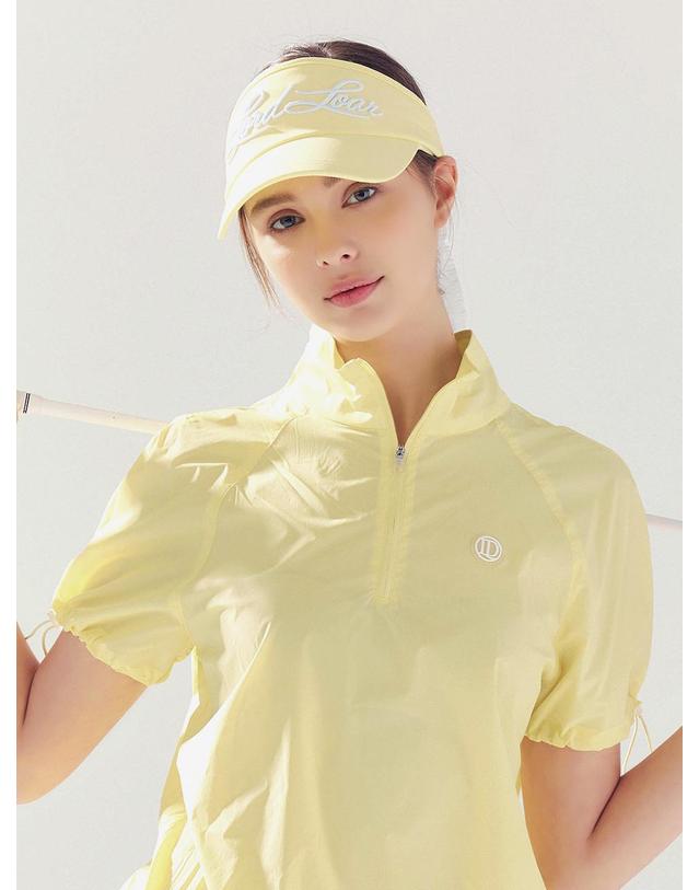 로드로아르 프릴 썬바이저 YELLOW 착용컷