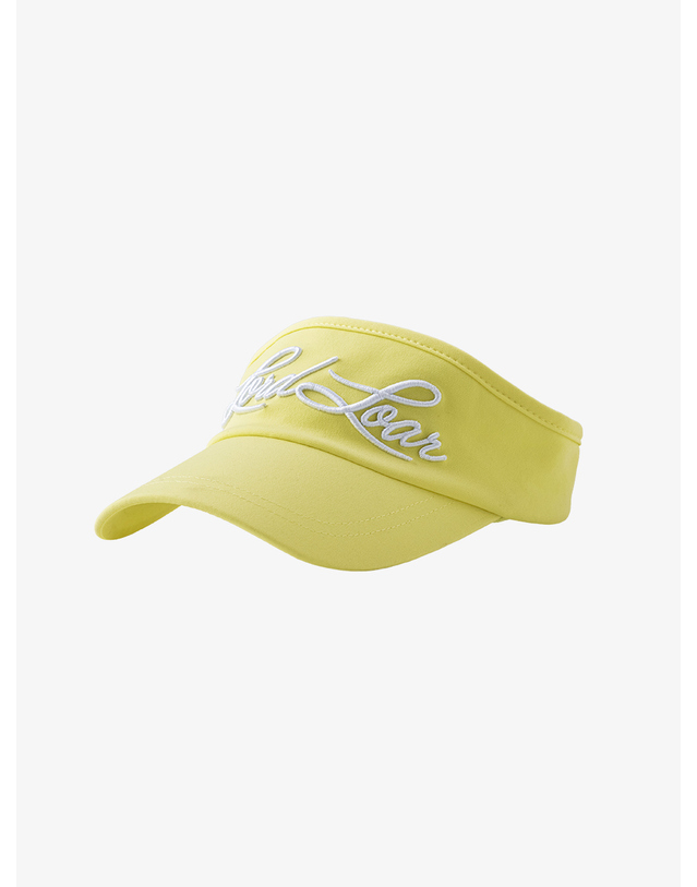 로드로아르 프릴 썬바이저 YELLOW 착용컷