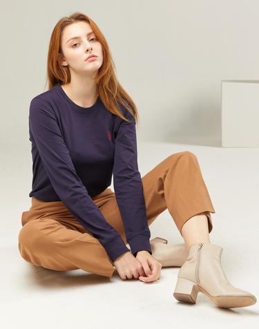 [USPA] 여성 긴팔 라운드티셔츠