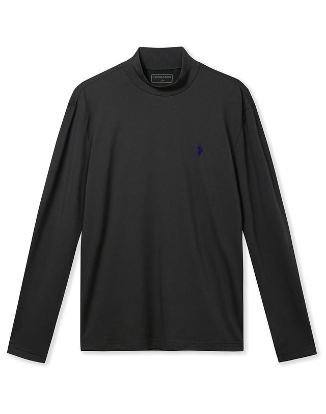 유에스폴로어신 [USPA] 남성 소프트터치 모크넥 착용컷