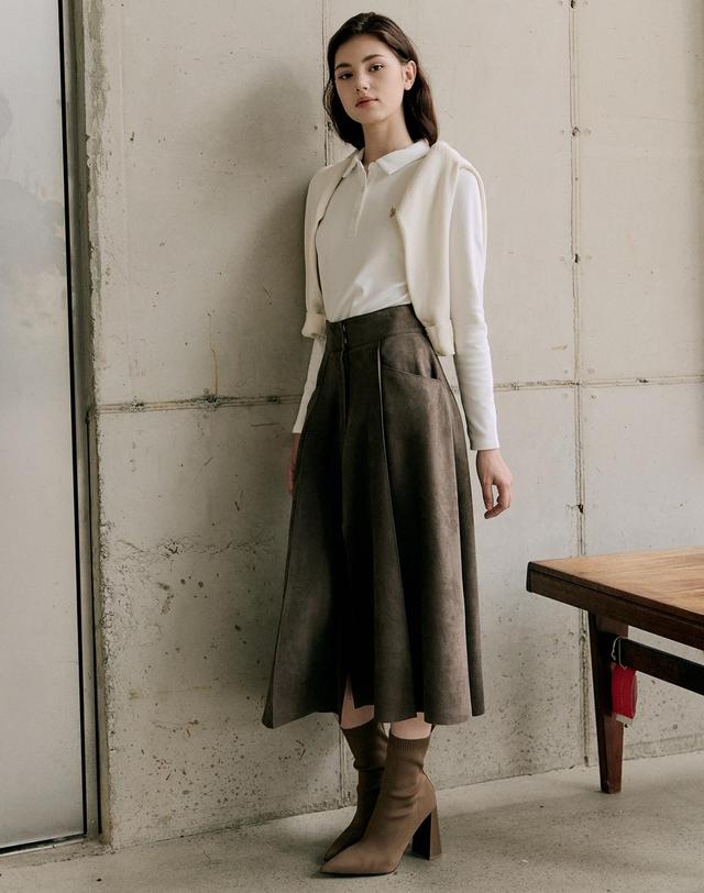 유에스폴로어신 [USPA] 여성 기모 폴로티셔츠 WP25TS4 착용컷