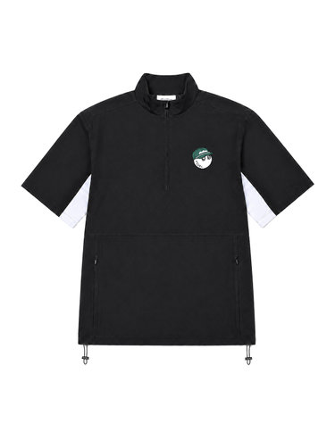 말본 SS26 남성 골프 파인 윈드셔츠 블랙 M-9740