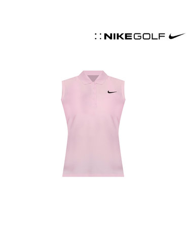 나이키 여성 드라이핏 빅토리 민소매 골프 폴로 핑크 FD6708-663