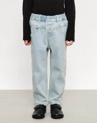 마리떼 키즈 KIDS X-POCKET TAPERED DENIM PANTS light blue