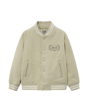 마리떼 키즈 ENFANT CLASSIC VARSITY JACKET oatmeal