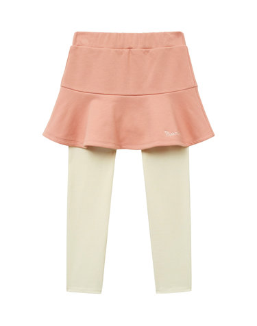 마리떼 키즈 ENFANT W SKIRT LEGGINGS pink