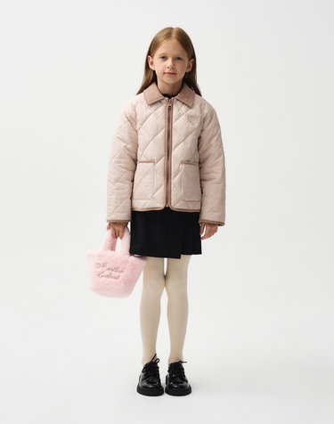 마리떼 키즈 ENFANT W WRAP SKIRT PANTS black